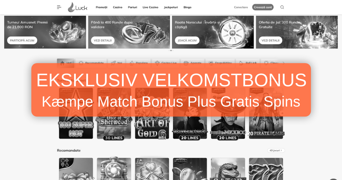 Luck Casino til danske spillere